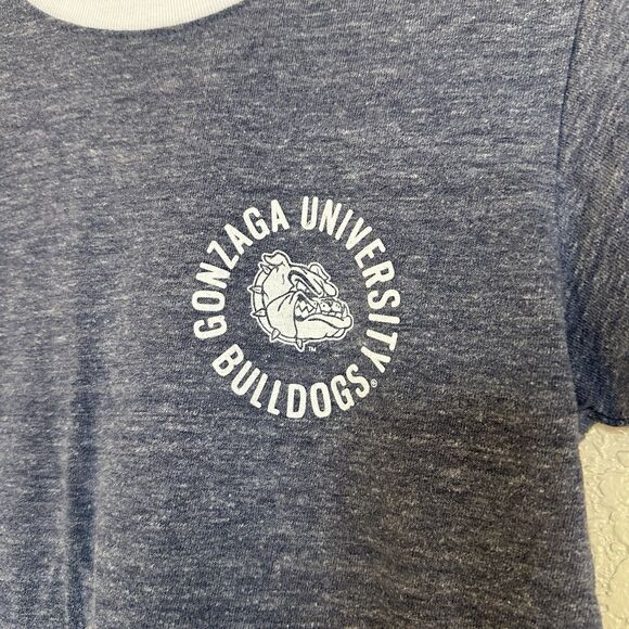American Eagle Outfitters Gonzaga University Bulldogs ringer T-shirt Women’s S - Picture 2 of 7